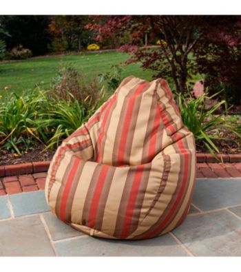Gold Medal Zenith Brick Outdoor Weather Resistant Tear Drop Bean Bag