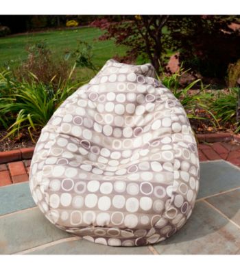 Gold Medal Mankala Dusk Outdoor Weather Resistant Tear Drop Bean Bag
