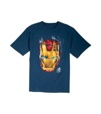 True Nation™ Men's Big & Tall Navy Marvel Comics Iron Man 