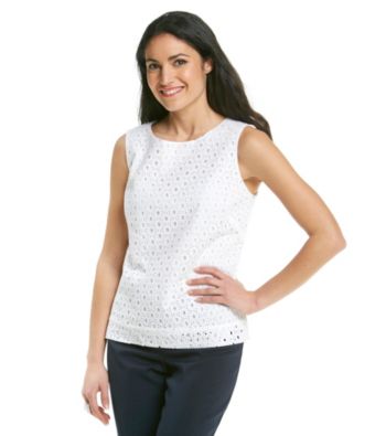 Ruby Rd.® Circle Eyelet Shell
