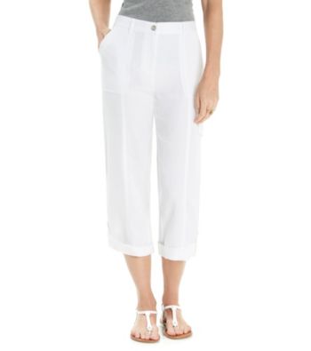 Ruby Rd.® Roll Hem Cropped Pants