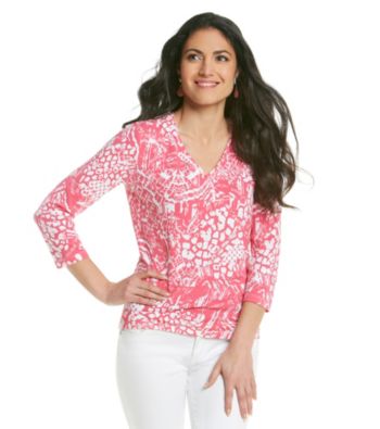 Ruby Rd.® Mock Surplice Top
