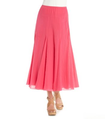 Ruby Rd.® Long Solid Maxi Skirt