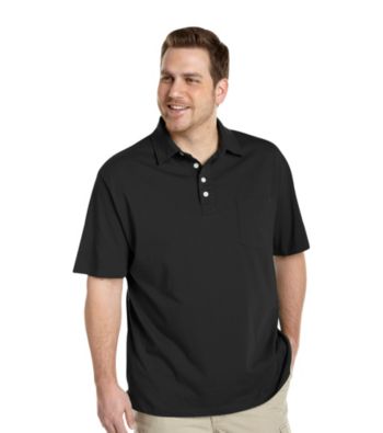 True Nation™ Men's Big & Tall Short Sleeve Jersey Pocket Polo