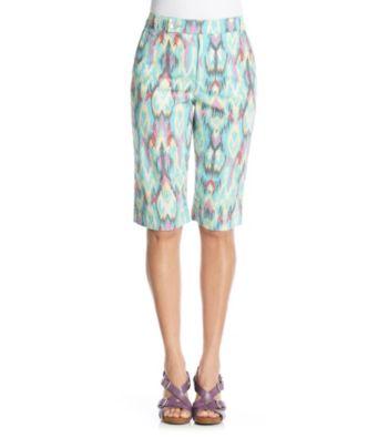 Bandolino® Ivette Print Bermuda Shorts