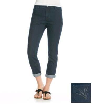 Jones New York Signature® Indigo Soho Ankle Jean With Firework Bling Pockets
