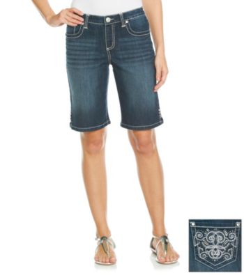 Nine West Vintage America Collection® Petites' Embellished Bermuda Shorts