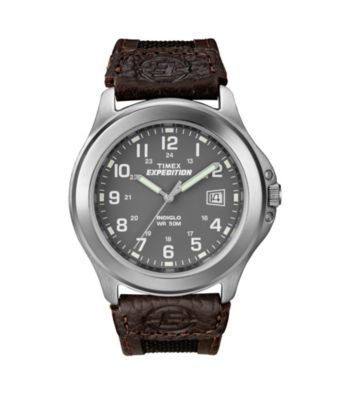 Timex® Men's Expedition Metal Field with Charcoal Dial