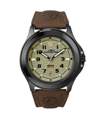 Timex® Men's Expedition Metal Field with Olive Dial
