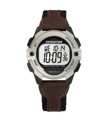Timex® Men's Expedition Brown Chronograph/Alarm/Timer