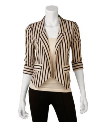 A. Byer Juniors' Stripe Jacket
