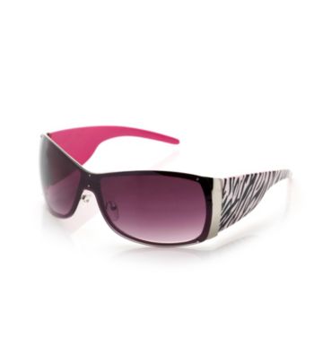 Icon Zebra Arm Shield Sunglasses