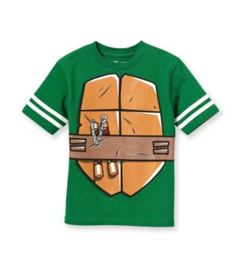 Teenage Mutant Ninja Turtles® Boys' 4-7 Green Short Sleeve Body Tee
