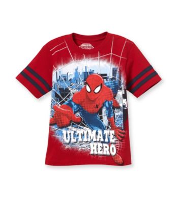 Spider-Man® Boys' 4-7 Red Short Sleeve Ulitmate Hero Tee