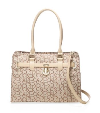 Calvin Klein Modena Jacquard Satchel