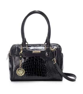 AK Anne Klein® Black Color Rush Small Satchel