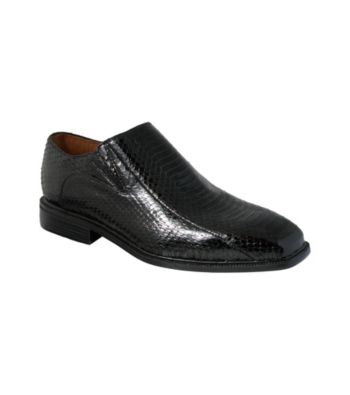 Giorgio Brutini® Men's Plain-toe Gored Snakeskin Slip-on Shoe