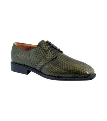 Giorgio Brutini® Men's 4-Eyelet Plain-toe Blucher Snake Oxford
