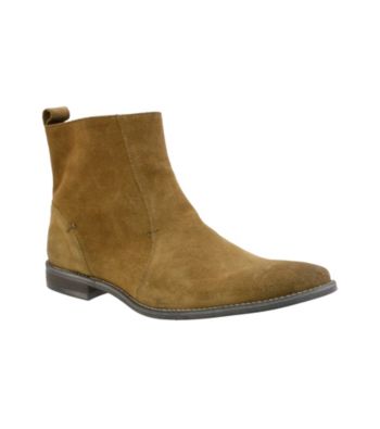 Giorgio Brutini® Men's Plain-toe Side-zip Wax Suede Dress Boot