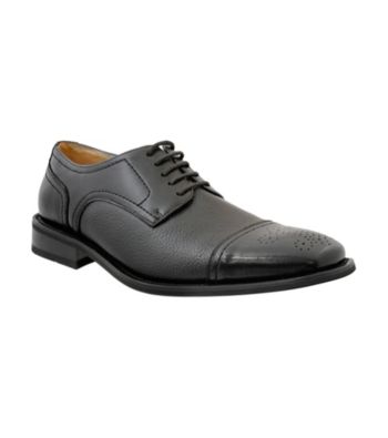 Giorgio Brutini® Men's Cap-toe Dress Oxford with Textured Vamp