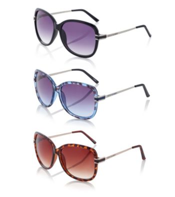 Steve Madden Square Glam Sunglasses