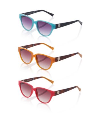 Vince Camuto™ Plastic Colored Wayfarer Sunglasses