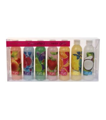 Simple Pleasures Seven Assorted Shower Gels