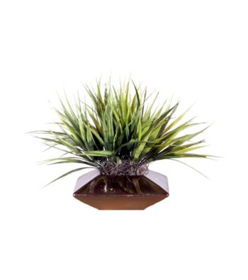 Vickerman Short Grass in Pewter Container