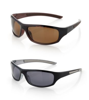 Paradise Collection® Men's Plastic Small Sport Wrap Sunglasses