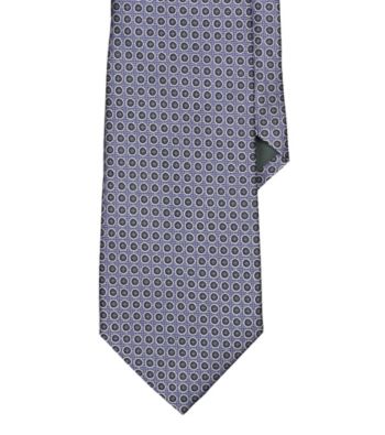 Lauren® Men's Lavender Circle Jacquard Silk Tie