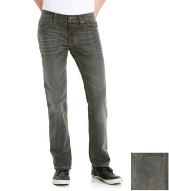DKNY JEANS® Men's Soho Straight Rocky Point Grey Wash Jean