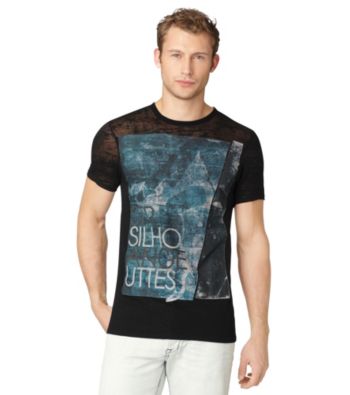 Calvin Klein Jeans® Men's Black Short Sleeve 