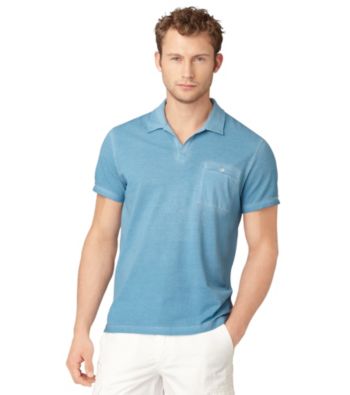 Calvin Klein Jeans® Men's Short Sleeve Spray Polo