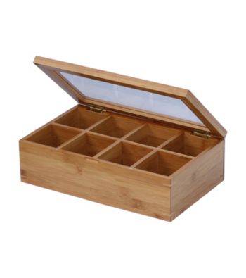 Oceanstar Natural Bamboo Tea Box