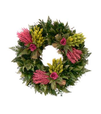 Love Eternal Dried Floral Wreath