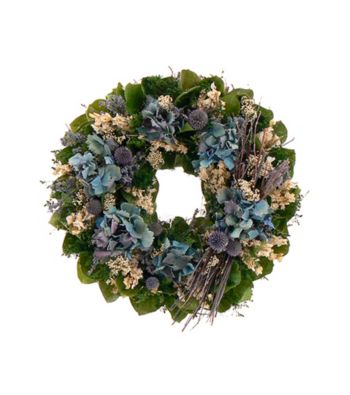 Thistle and Bloom Dried Floral Wreath