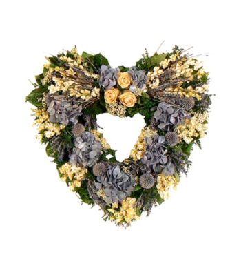 Thistle and Bloom Dried Floral Wreath