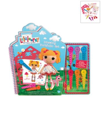 Lalaloopsy™ Activity Portfolio with Crayons
