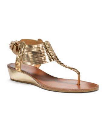 COACH INDIA HUARACHE WEDGE SANDAL
