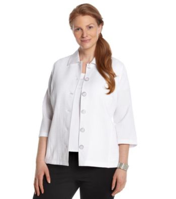 Breckenridge® Plus Size Waffle Jacket