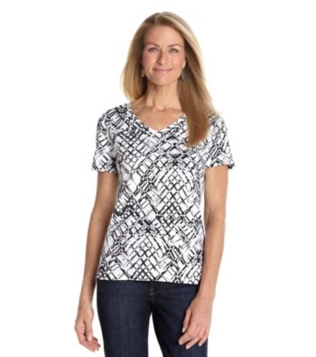 Studio Works® Printed V-neck Tee