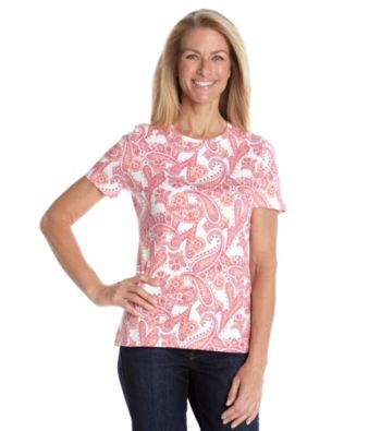 Studio Works® Petites' Printed Crewneck