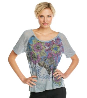 Gloria Vanderbilt Sport Irina Tee