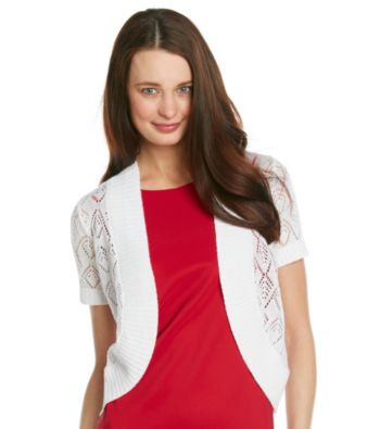 AGB® Solid Sweater Shrug