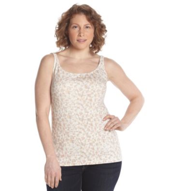 Ruff Hewn Plus Size Sleeveless Scoopneck Print Cami