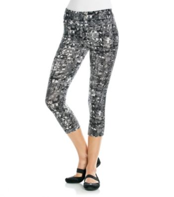 Calvin Klein Performance Printed Compression Cropped Pants