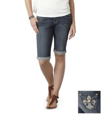 Democracy Cuffed Bermuda Shorts
