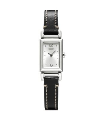 COACH BLACK MADISON STRAP WATCH