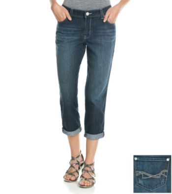 Nine West Vintage America Collection® Boho Cuffed Cropped Jeans