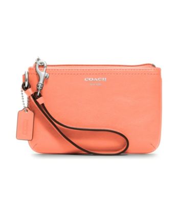 COACH LEATHER SMALL WRISTLET